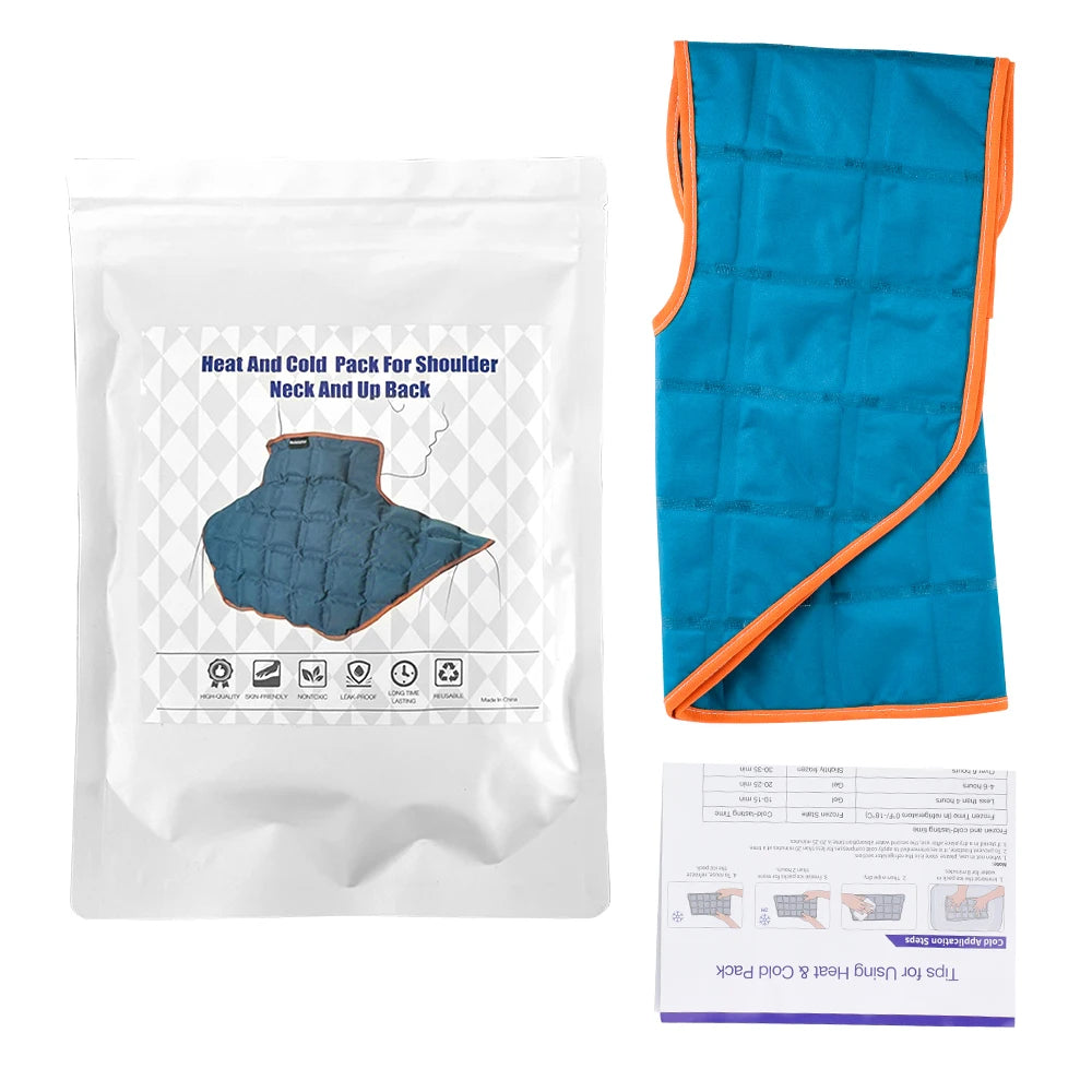 At Home Muscle Relief Reusable Hot and Cold Therapy Ice Pack Wrap