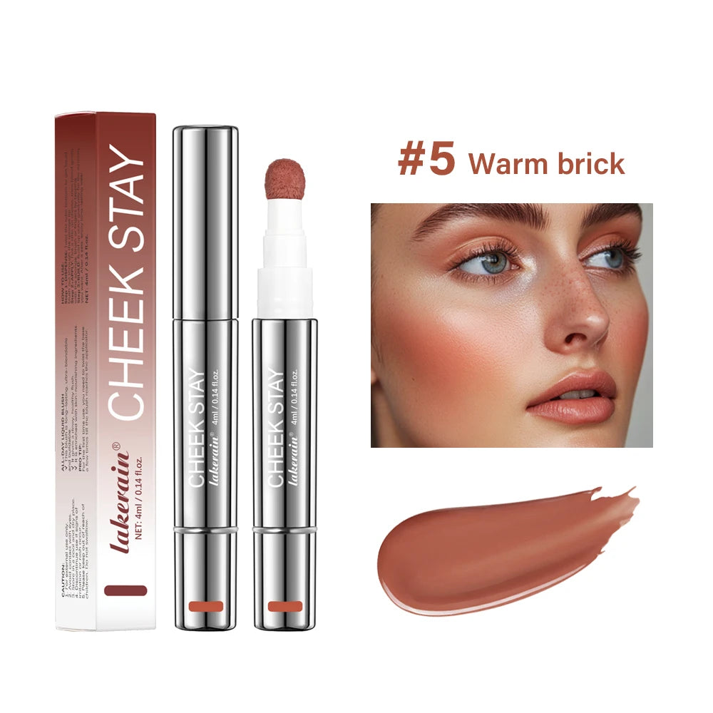 Daily Makeup Liquid Blush Stick for Natural Glow and Smooth Application