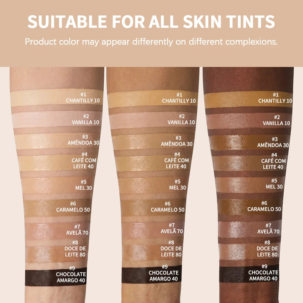 Daily Makeup Routine Liquid Foundation Long Lasting Velvet Matte Finish - 6
