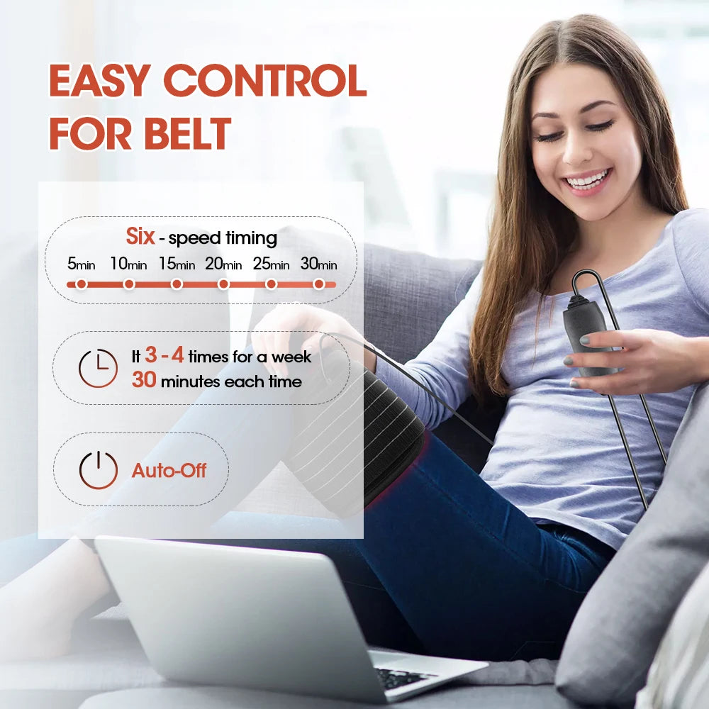 Home Use Infrared Light Therapy Belt for Waist Care and Skin Rejuvenation - 9