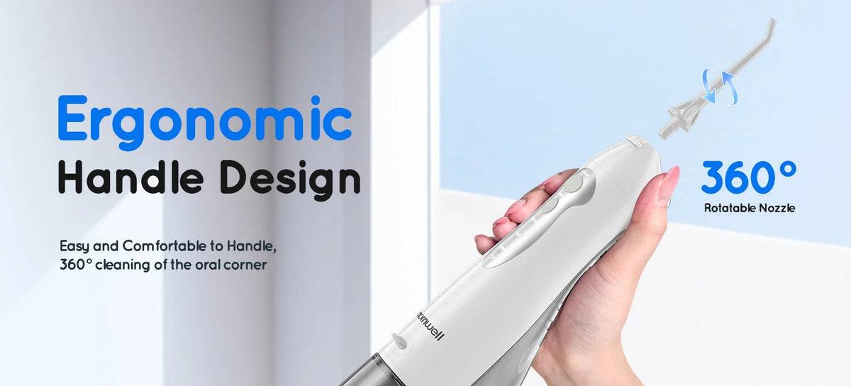 Home Travel Use Portable Water Flosser and Electric Toothbrush Combo Set