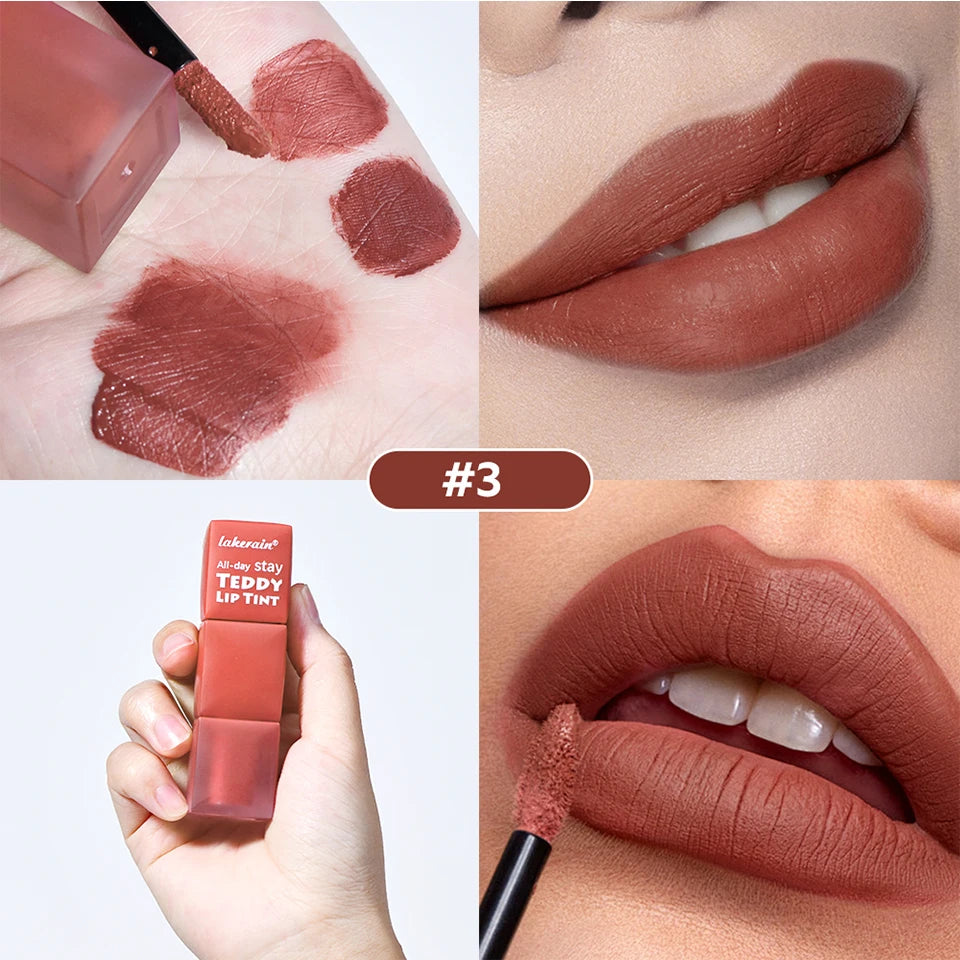 Daily Makeup Teddy Lip Tint With Long Lasting Waterproof Matte Finish - 18