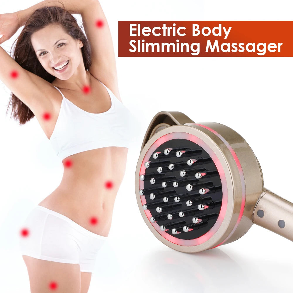 At Home Electric Meridian Brush Massager for Body Slimming and Relaxation - 8