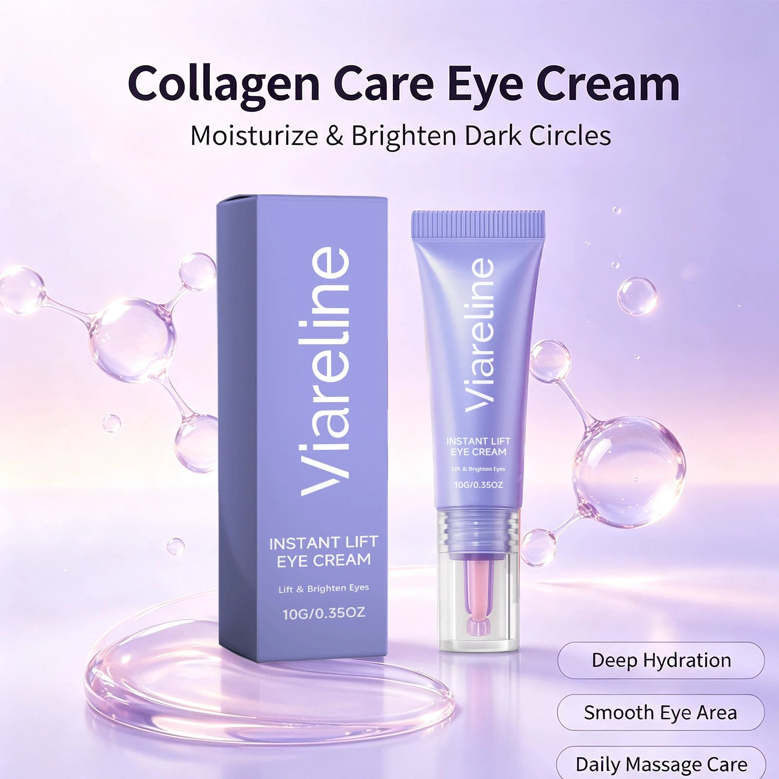 Tired Eyes Lift Eye Cream for Dark Circles and Fine Lines - 4