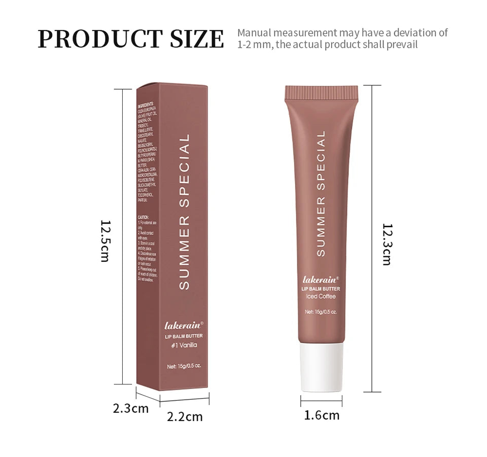 Summer Days Lip Balm Butter for Deep Hydration and Smooth Shine - 16
