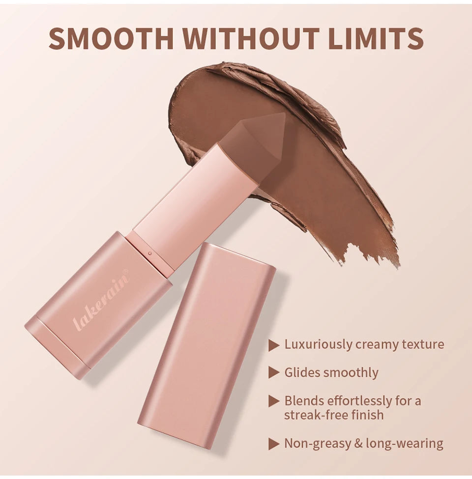Daily Makeup Routine Contour Bronzer Stick for Sculpted Looking Face