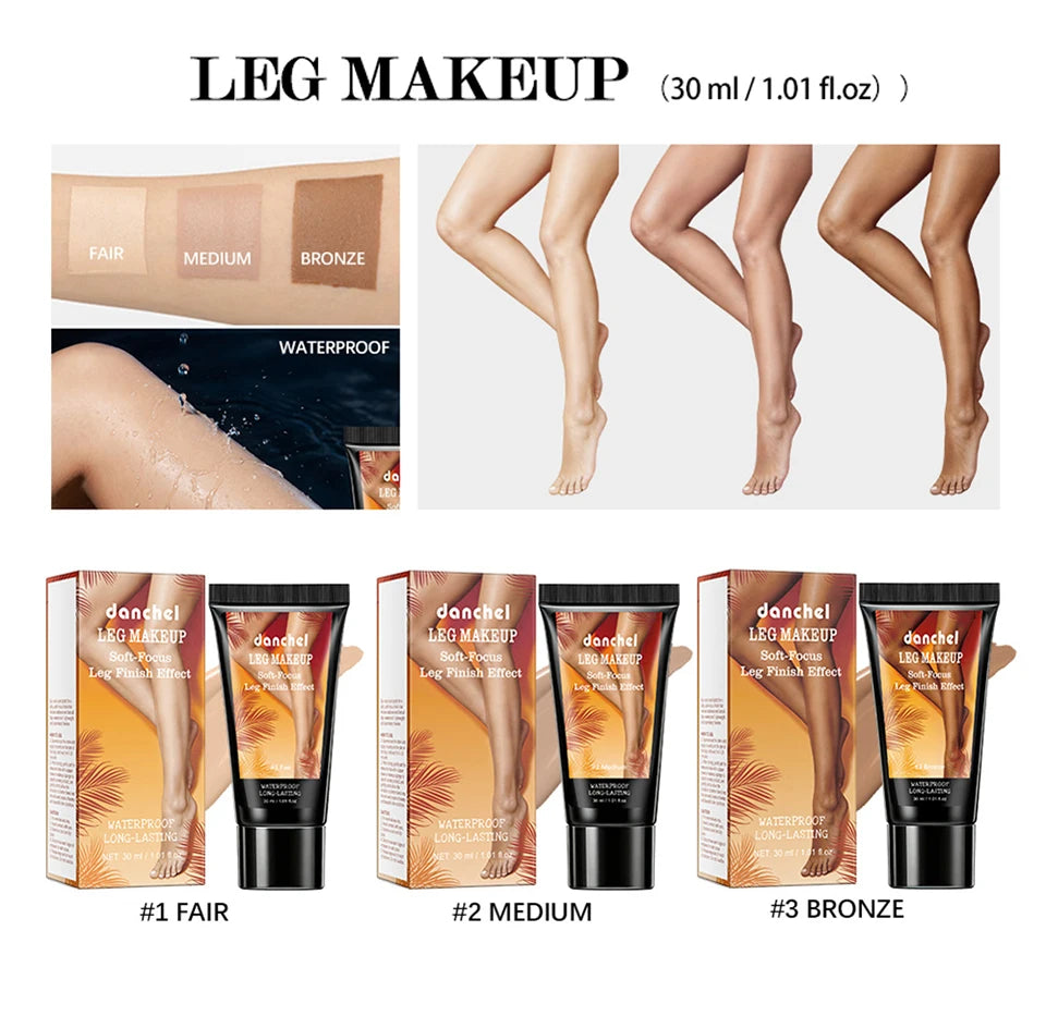 Body makeup for smooth legs and even skin tone with long lasting coverage - 8