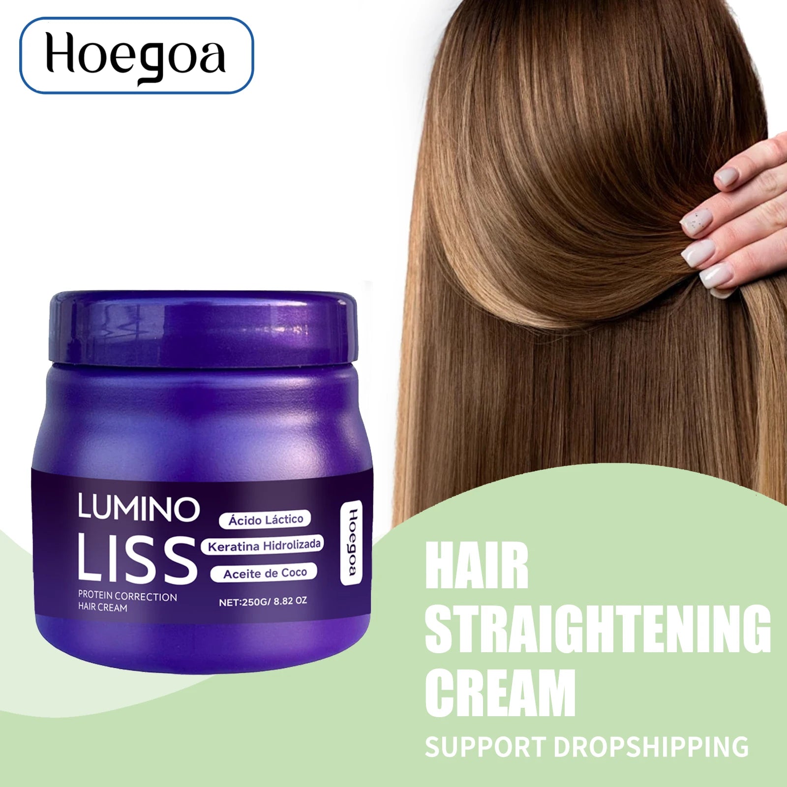 Daily Hair Care Protein Correction Hair Straightening Cream Smoothing - 1