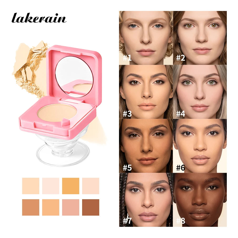 Daily Makeup Touchups Pressed Powder for Flawless Matte Finish - 1