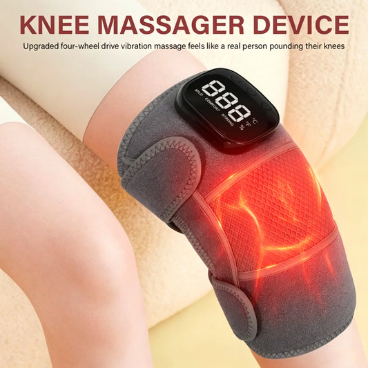 Joint Relief Cordless Vibration Knee Massager Wrap for Joint Relaxation