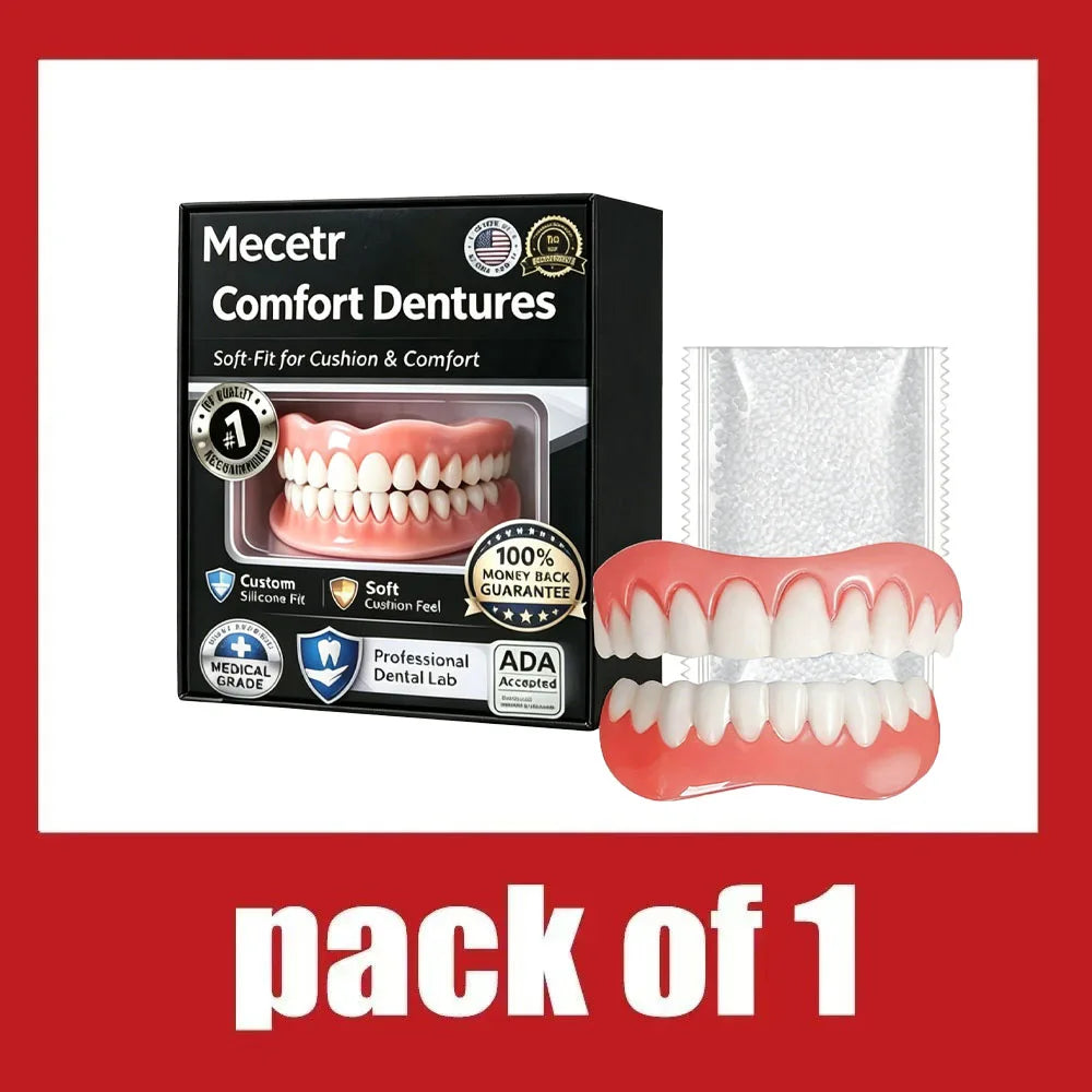 Daily Smile Full Mouth Dentures Set for Natural Comfort Fit and Look - 11