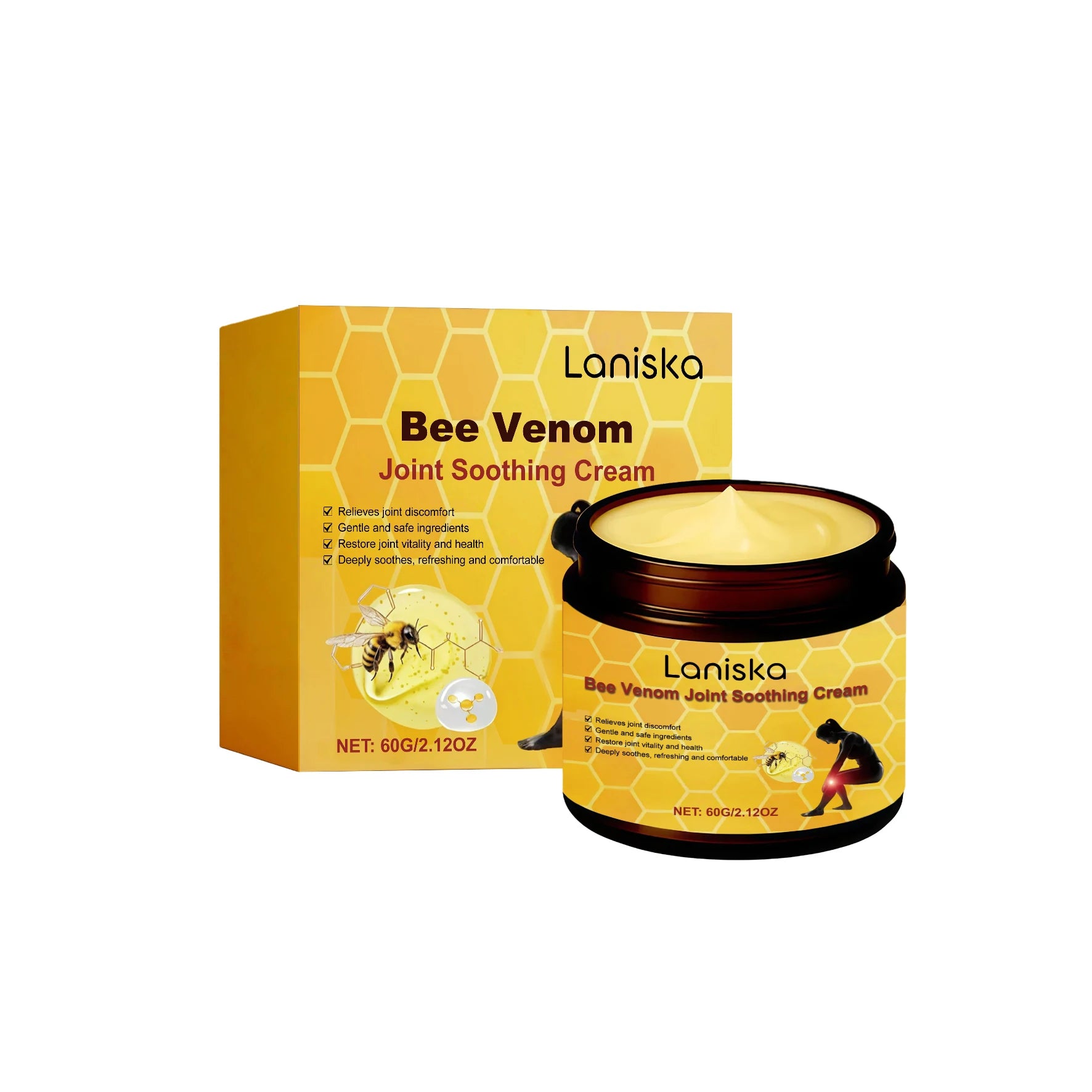 Joint and Muscle Care Bee Venom Soothing Cream for Daily Comfort - 18