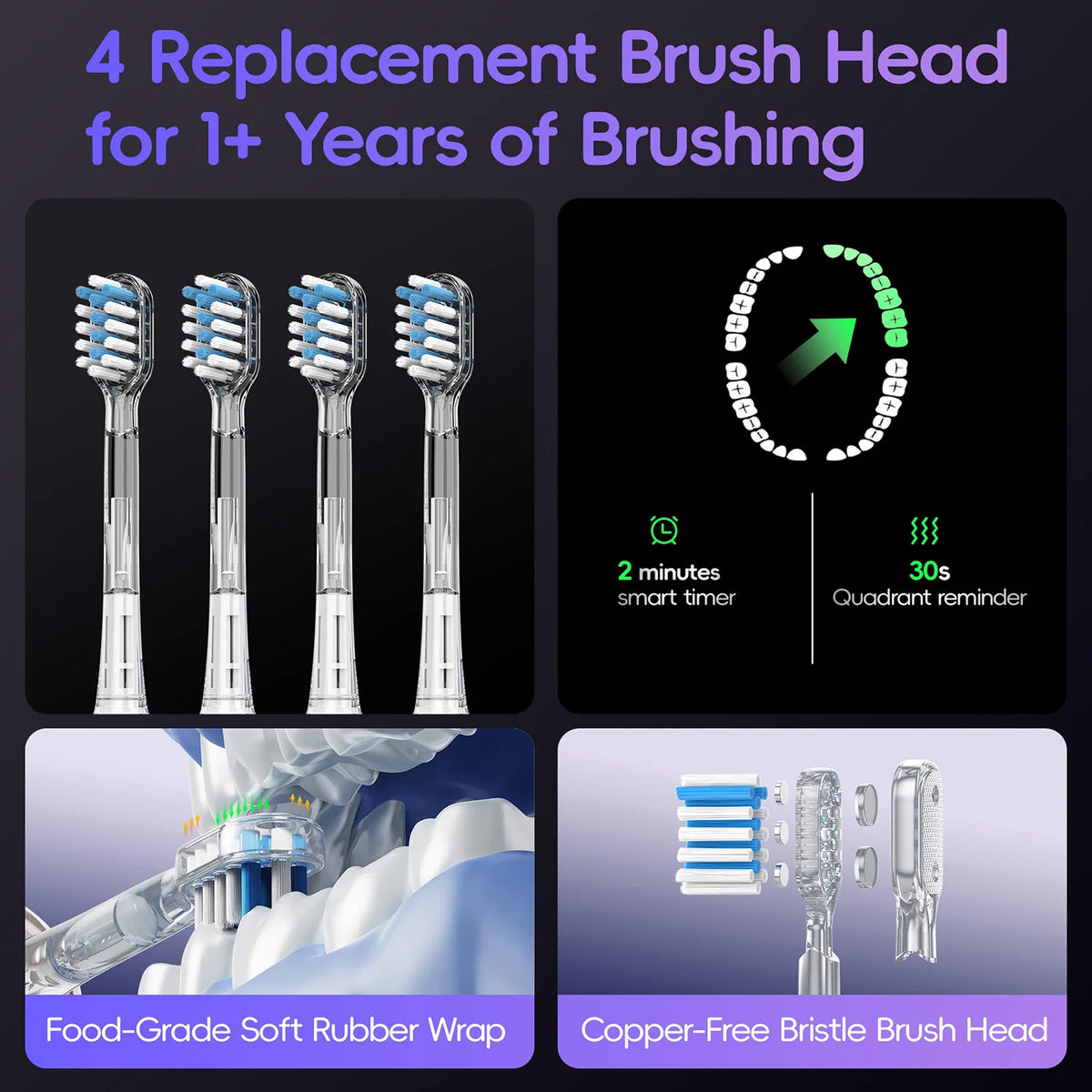 Bathroom Oral Care Portable Water Flosser and Electric Toothbrush Combo