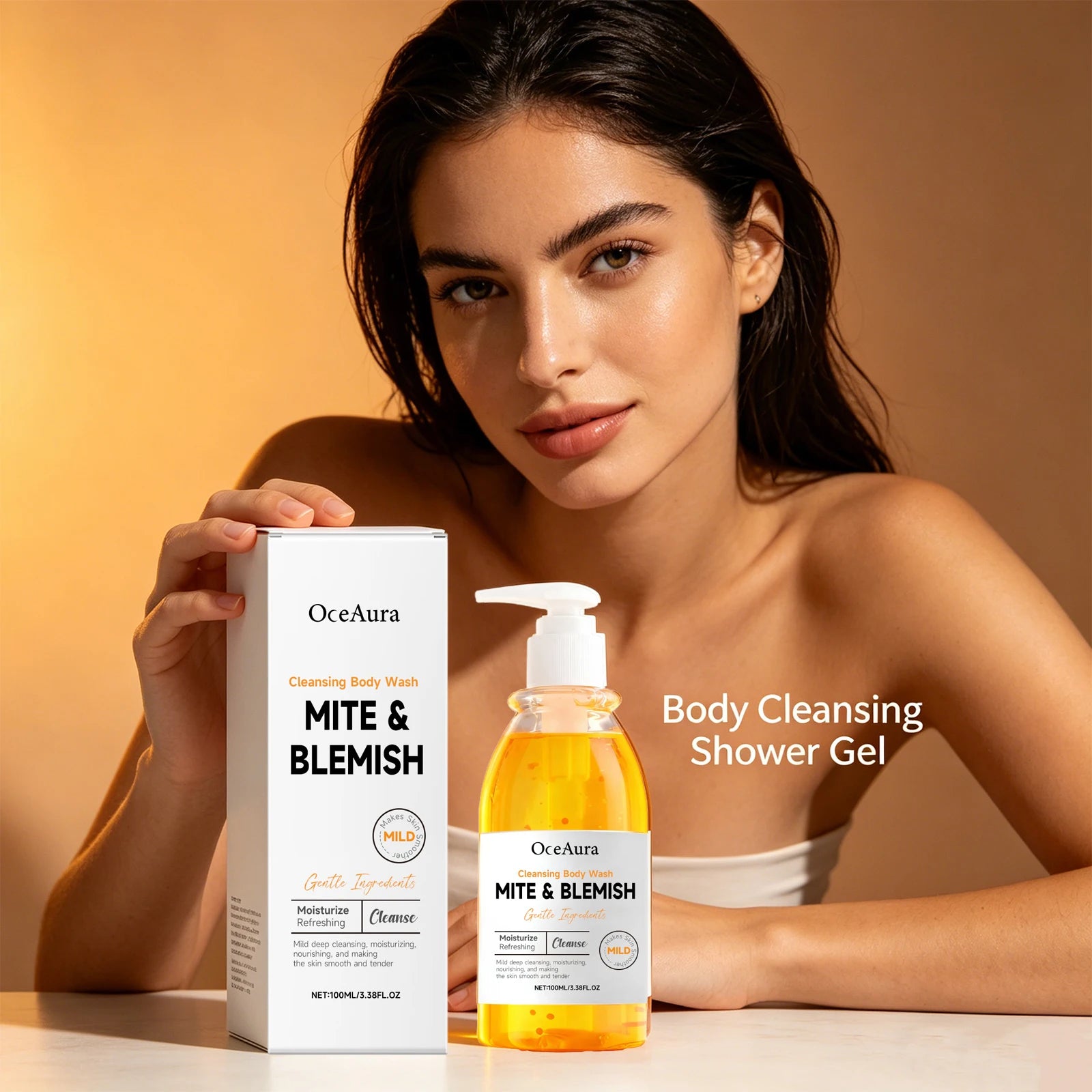 Oily Skin Mite And Blemish Cleansing Body Wash For Acne Control - 6