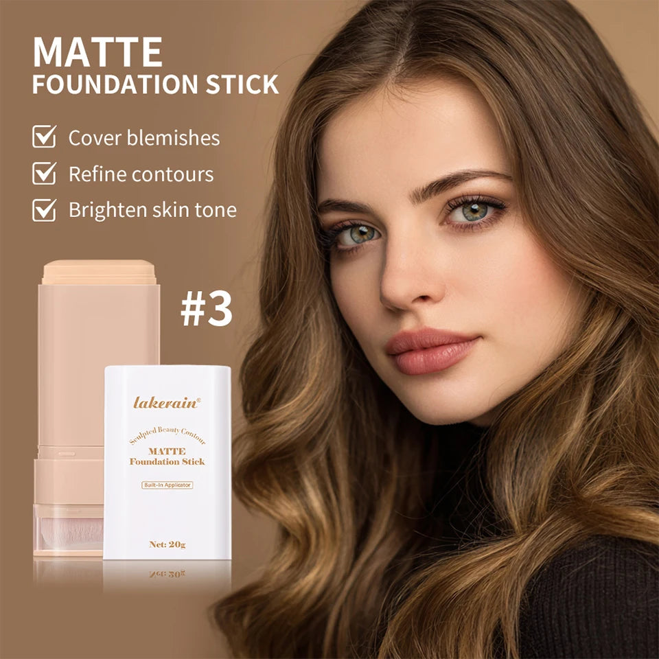 Travel makeup routine Matte Foundation Stick for smooth coverage - 9