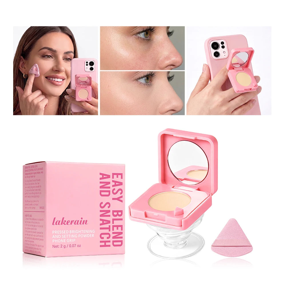 Christmas Gift Foundation Stick Pressed Powder Compact Set