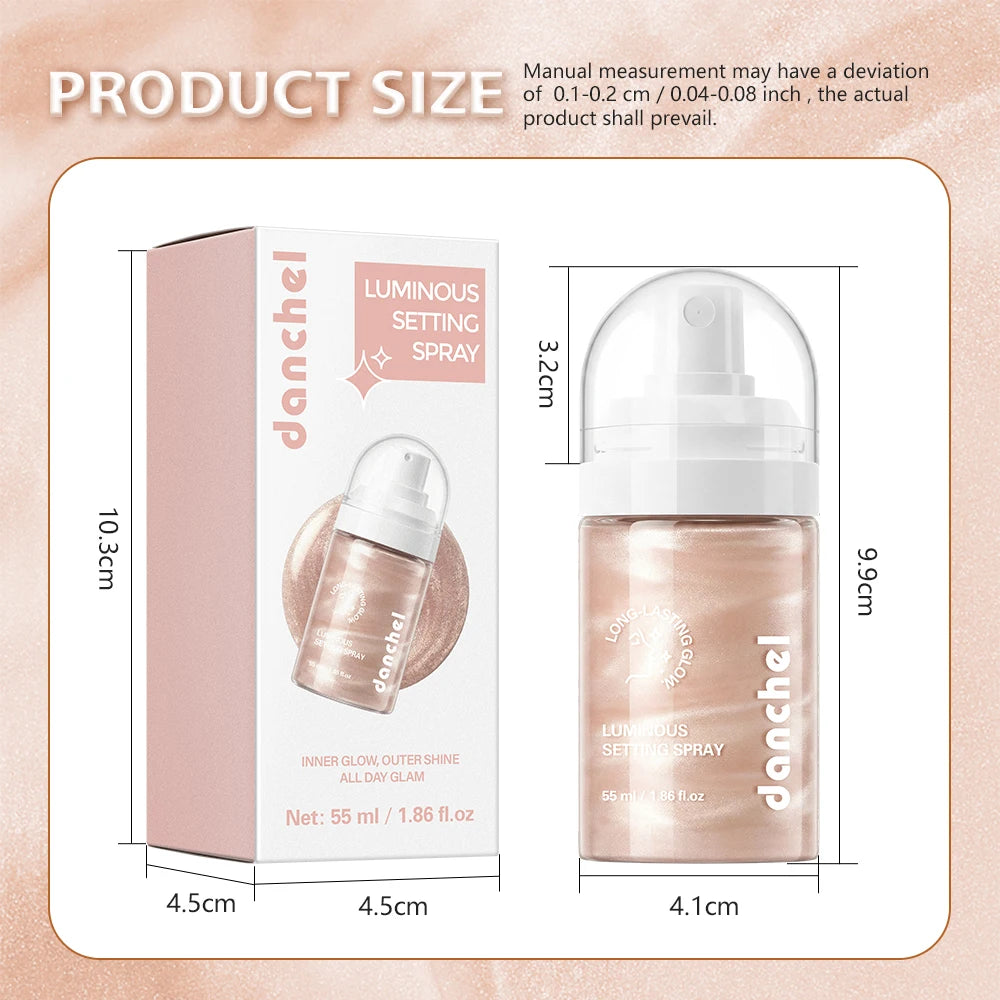 Daily Makeup Luminous Setting Spray Instant Glow Hydration