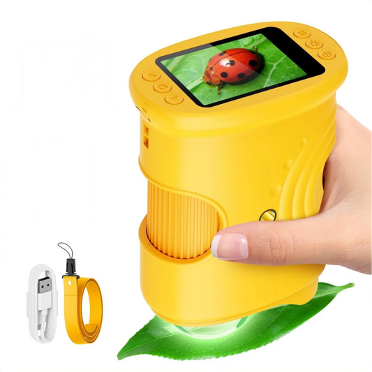 Outdoor Adventures Handheld Microscope for Kids Portable STEM Learning Toy