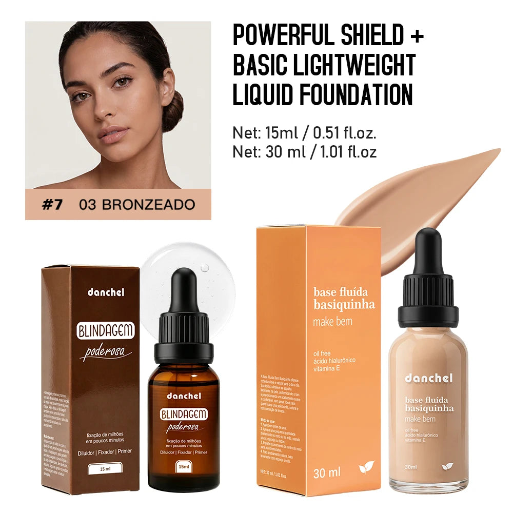 Daily Makeup Routine Face Makeup Set for Long-Lasting Natural Coverage