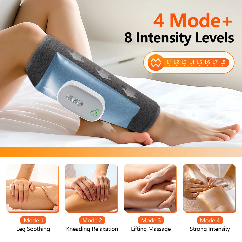 Office Desk Air Compression Calf Massager for Relaxation - 3
