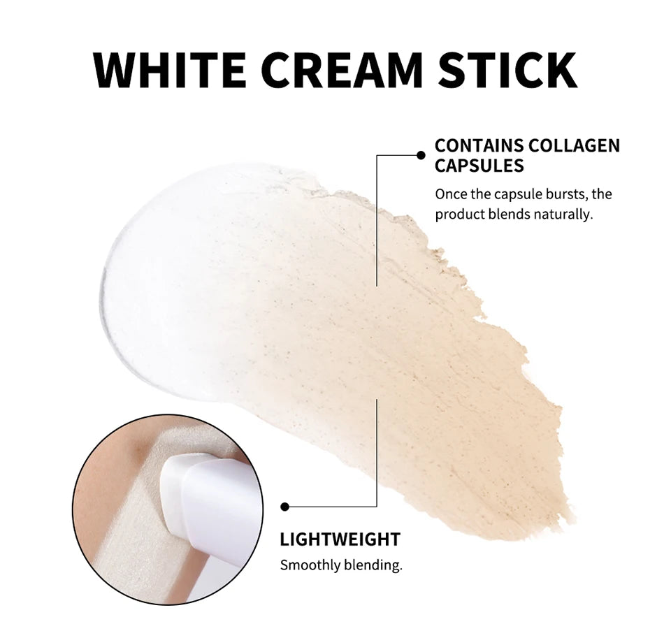Daily Makeup Routine Dual Ended Color Changing Foundation Stick Smoothly - 15