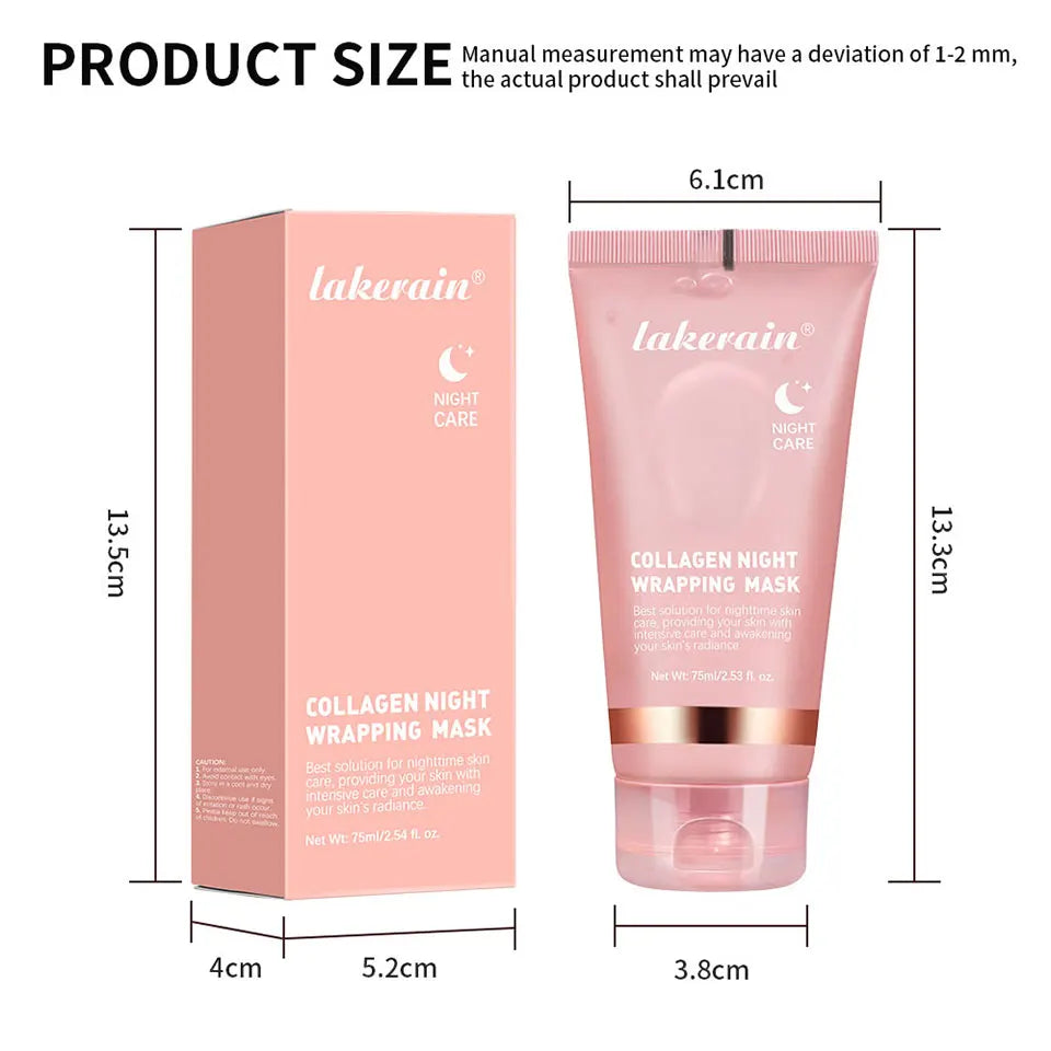 Overnight Skincare Collagen Night Wrapping Peel Off Face Mask - 27