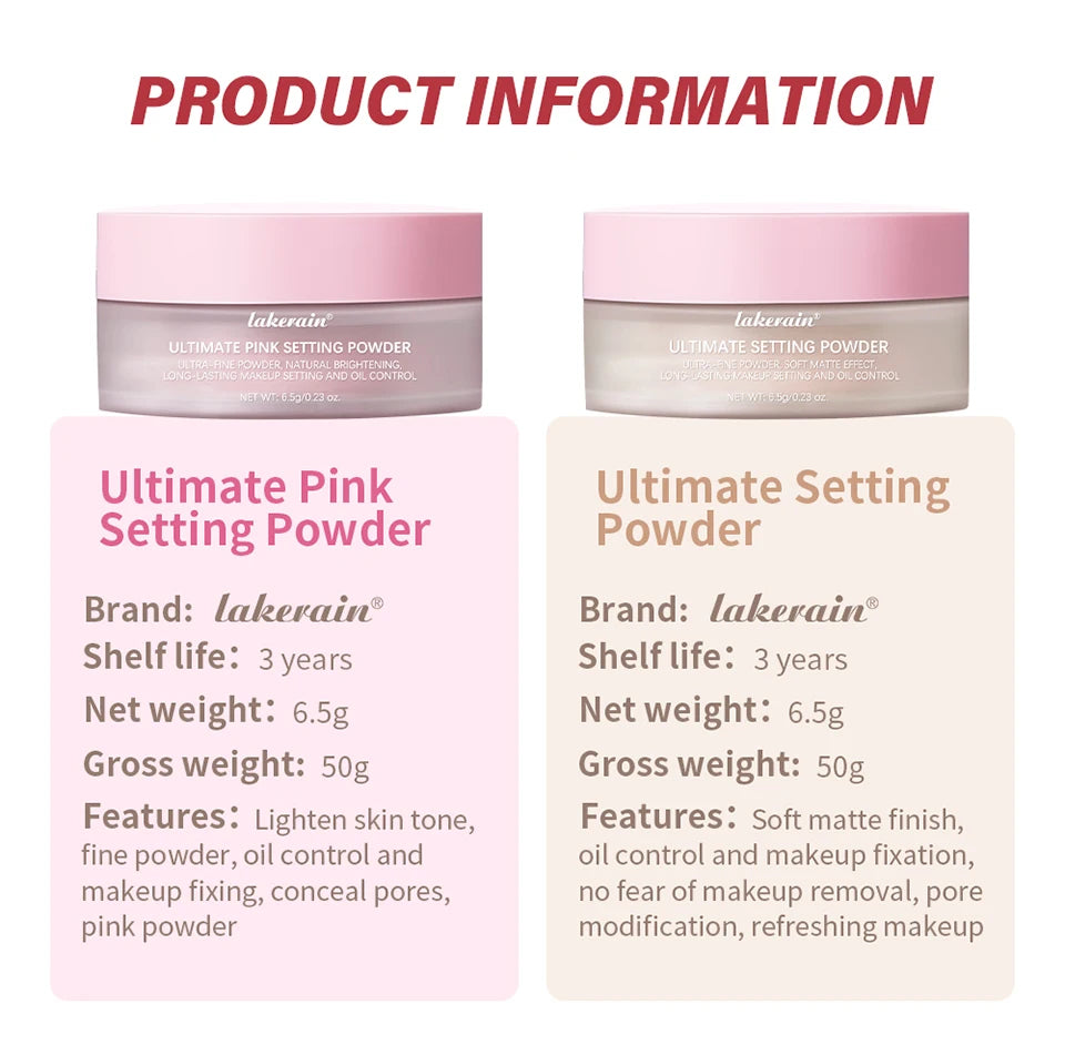 Daily Makeup Routine Ultimate Setting Powder for Long Lasting Matte Look - 14