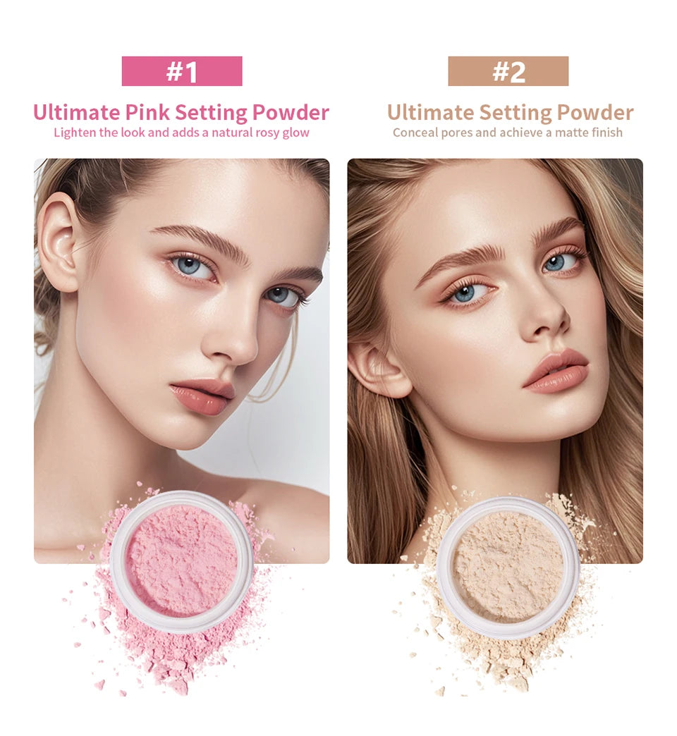 Daily Makeup Routine Ultimate Setting Powder for Long Lasting Matte Look - 9