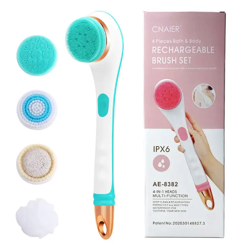 Bathroom Electric Bath Brush Rotating Body Scrubber