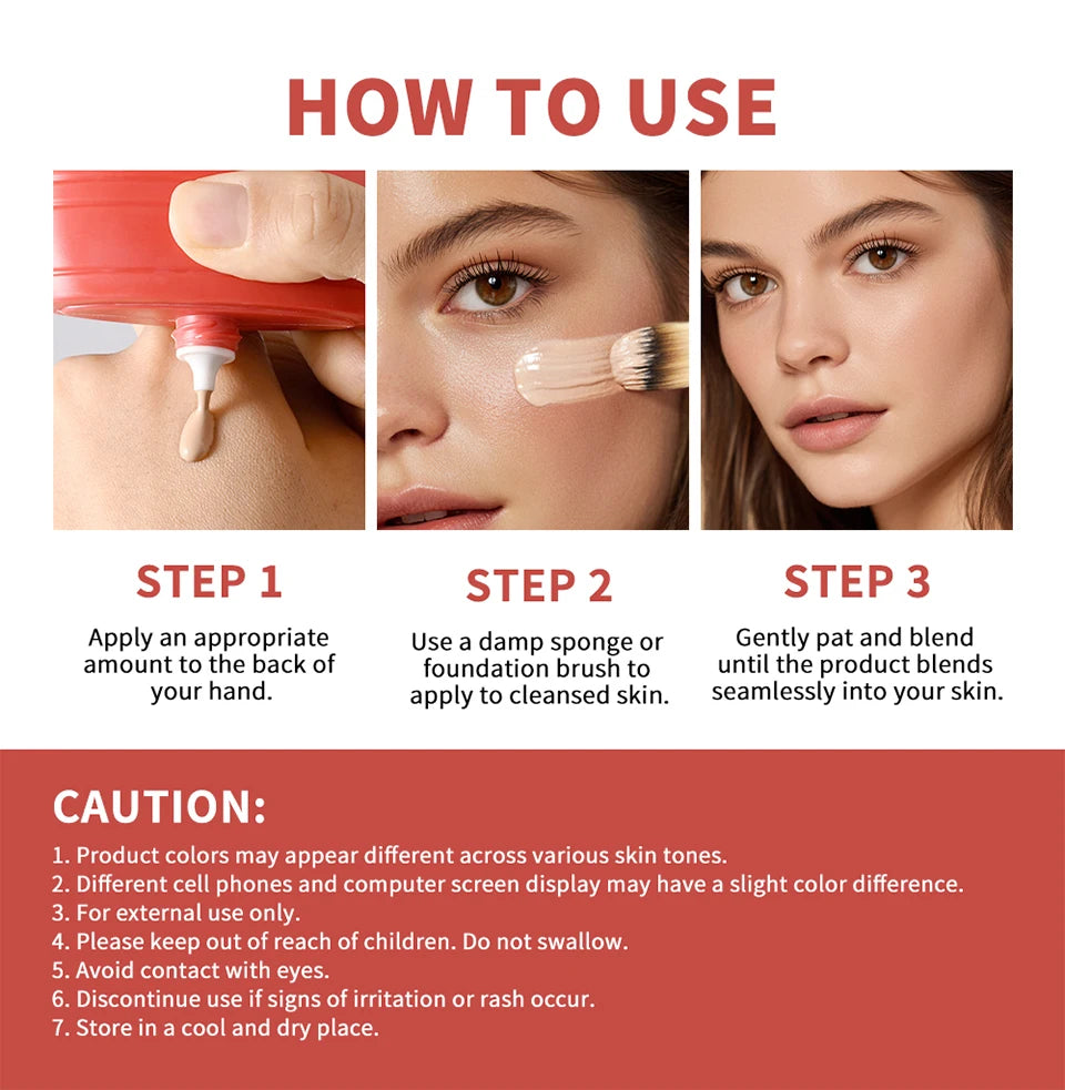 Daily Makeup Routine Hydrating Glow Skin Tint Foundation Light Coverage - 16