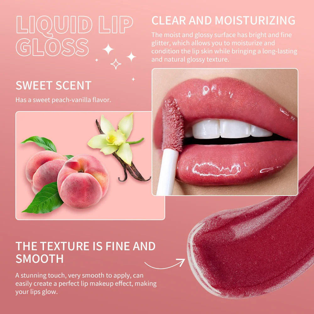 Daily Makeup Routine Lip Luminizer Gloss for Long Lasting Hydration
