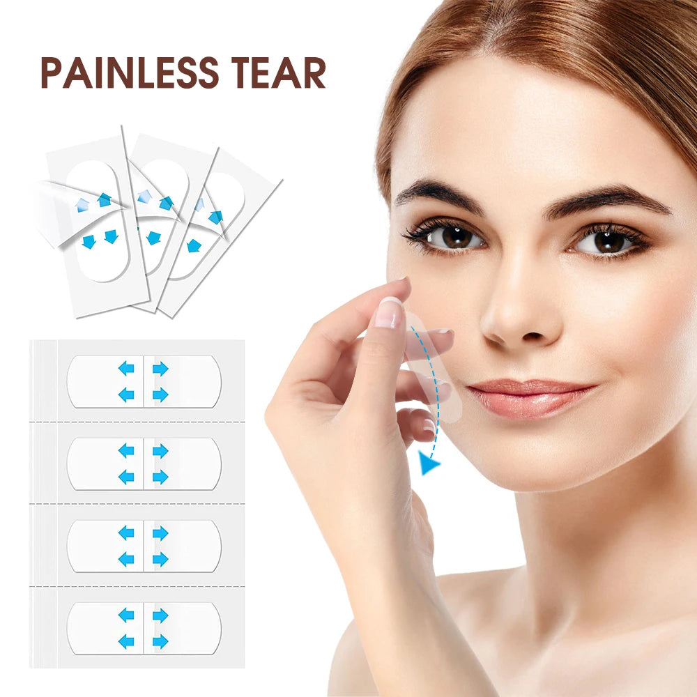 Daily Grooming Face Lifting Tape for Instant Skin Firming and Tightening