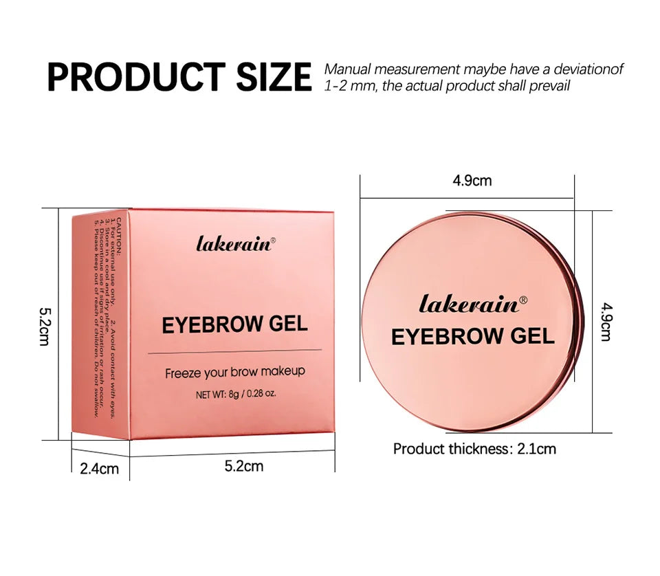 Daily Makeup Eyebrow Gel Sculpt Soap for Natural Long Lasting Hold - 14