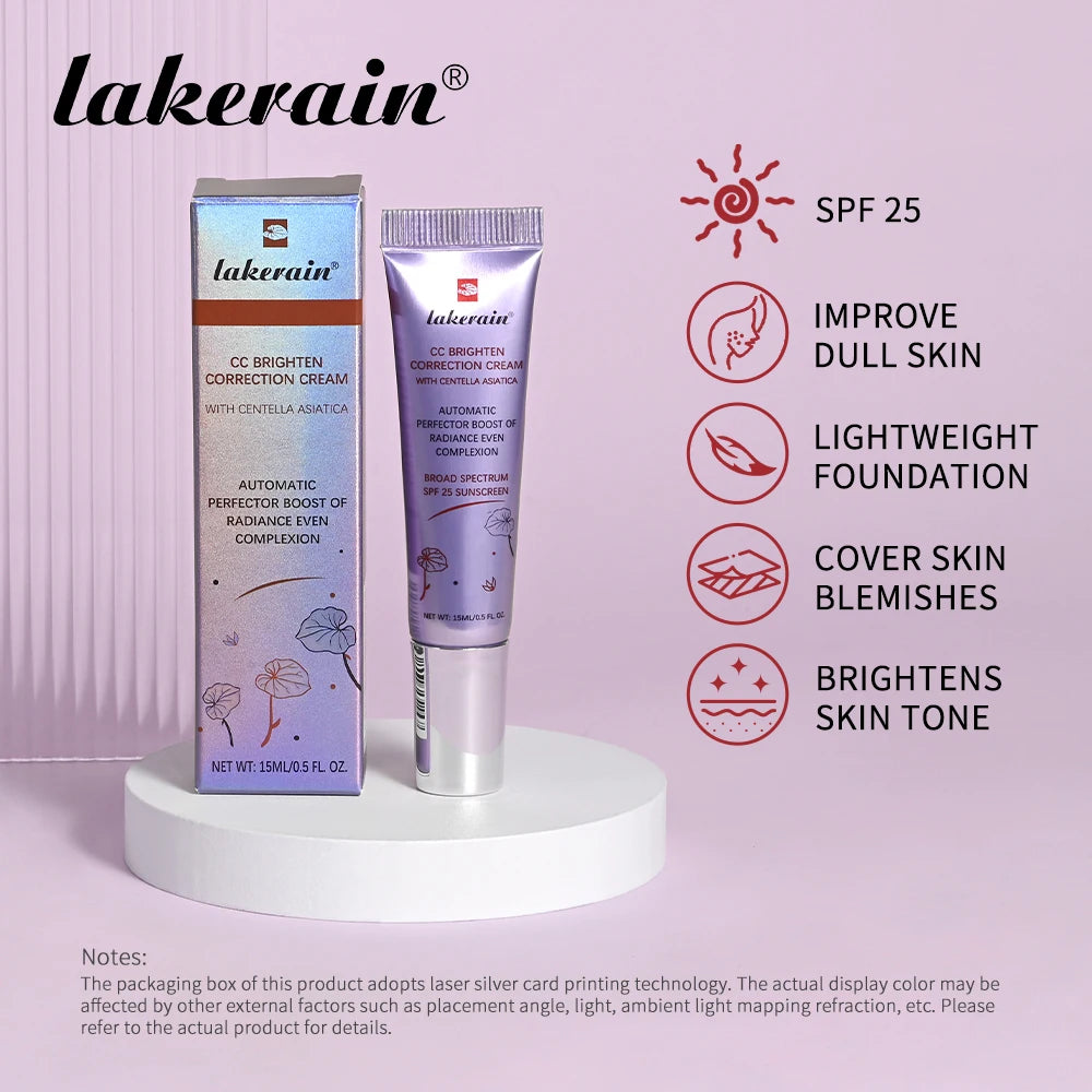 Daily Makeup CC Cream Primer for Even Skin Tone and Flawless Coverage