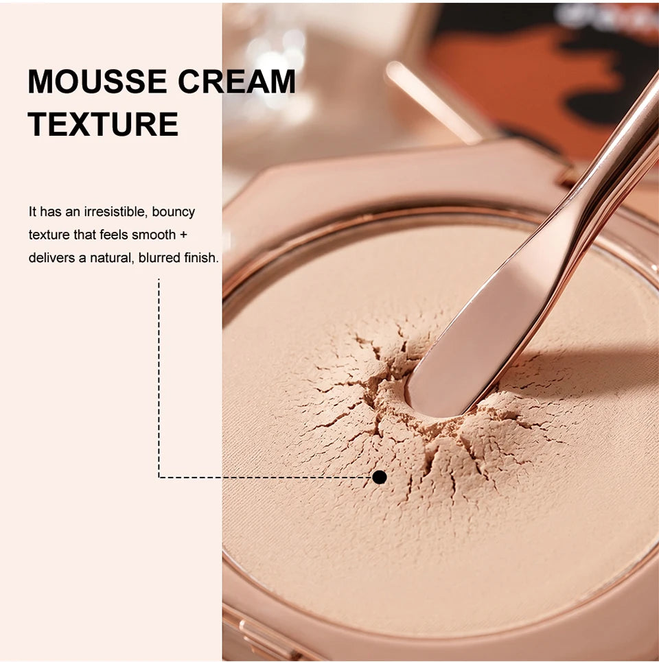 Daily Makeup Cream Mousse Contour Bronzer Soft Blend Matte Sculpt Shading - 10