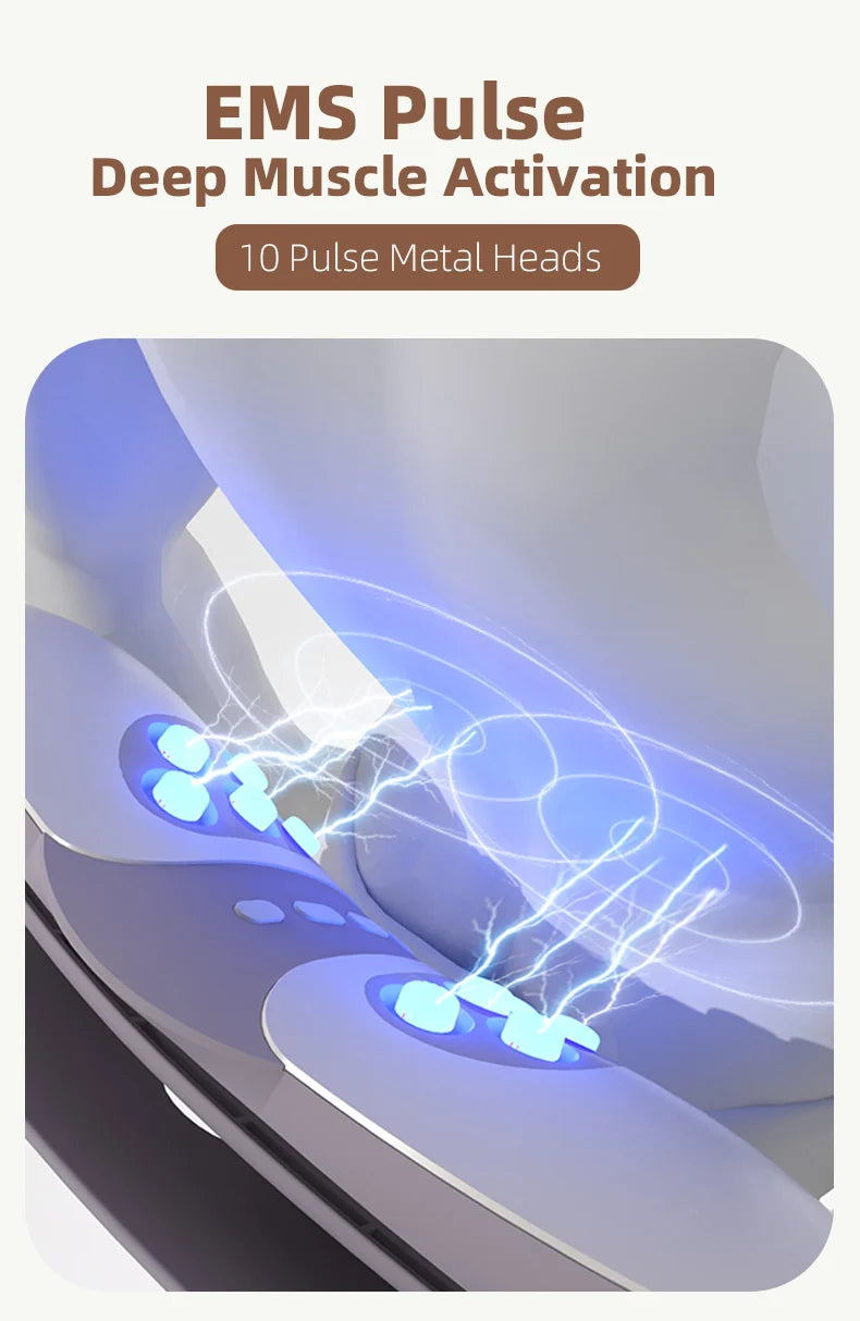 At Home Back Pain Electric Lumbar Traction Device and Waist Massager