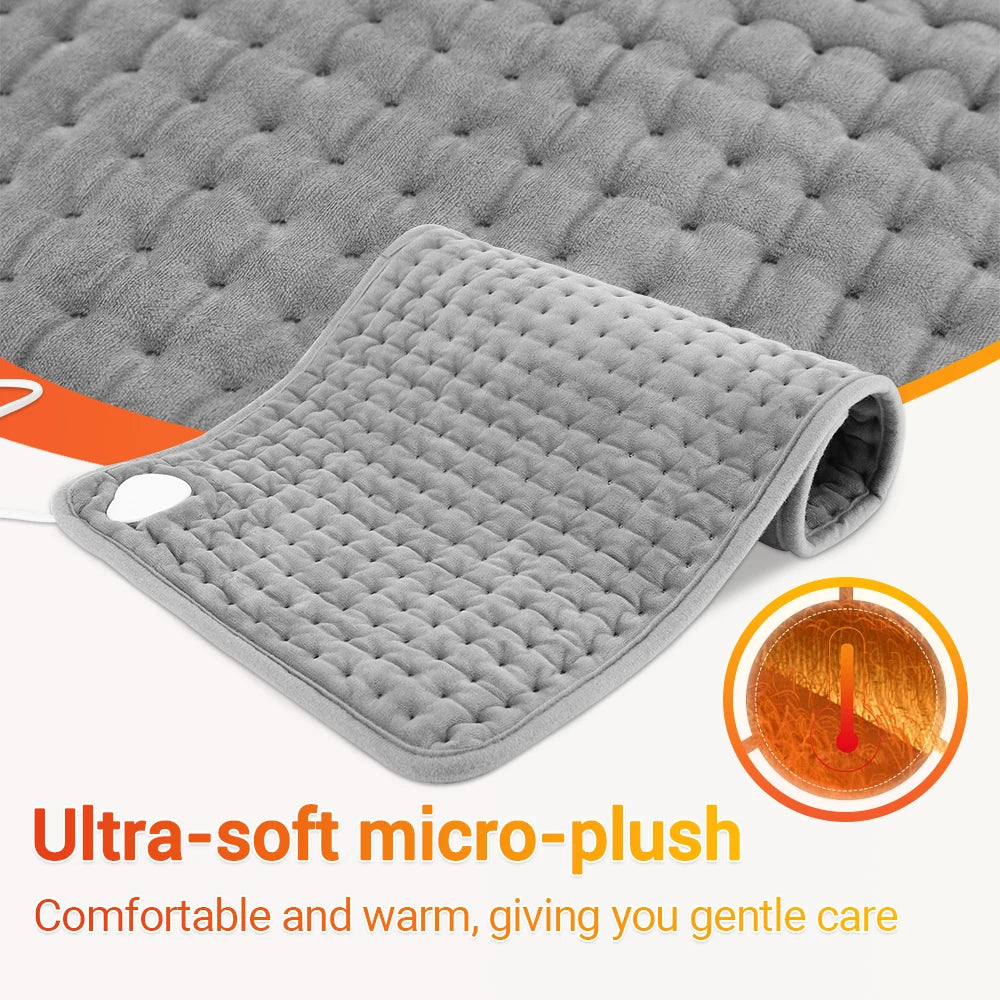 Office And Home Electric Heating Pad With Adjustable Temperature Levels - 10