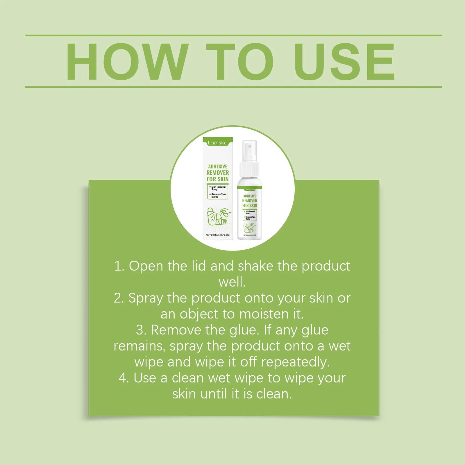 Painful Tape Removal Adhesive Remover Spray for Gentle Residue Cleanup - 16