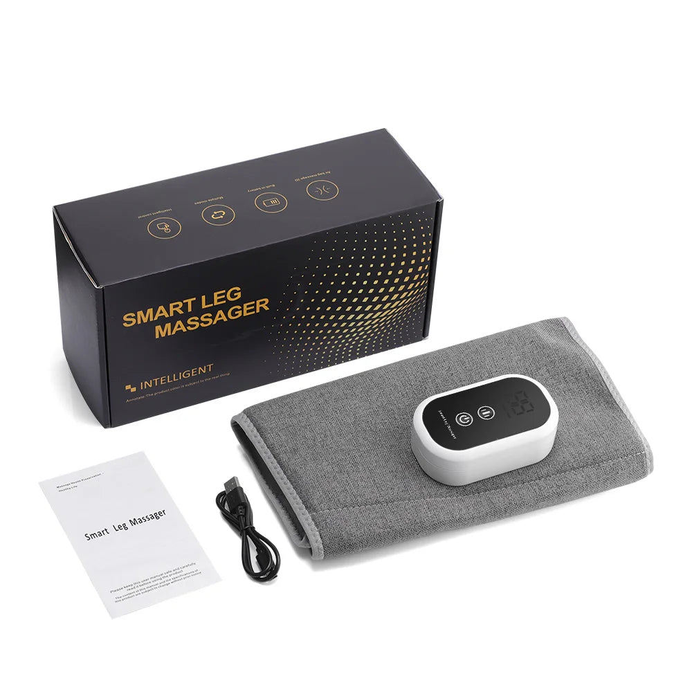 At Home Wireless Air Pressure Calf Massager for Deep Muscle Relaxation