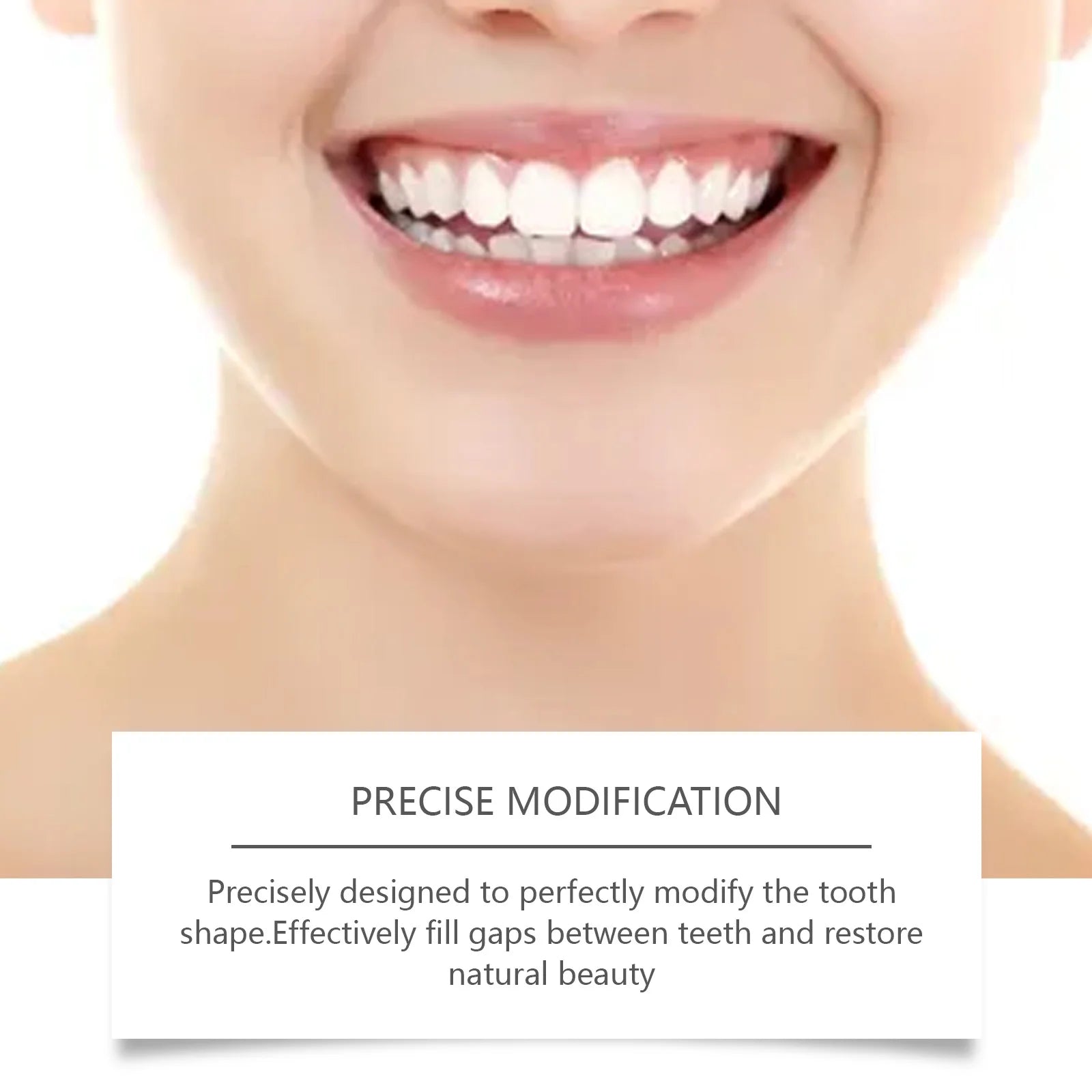 Smile Makeover Snap On Dentures for Gaps And Stains - 9