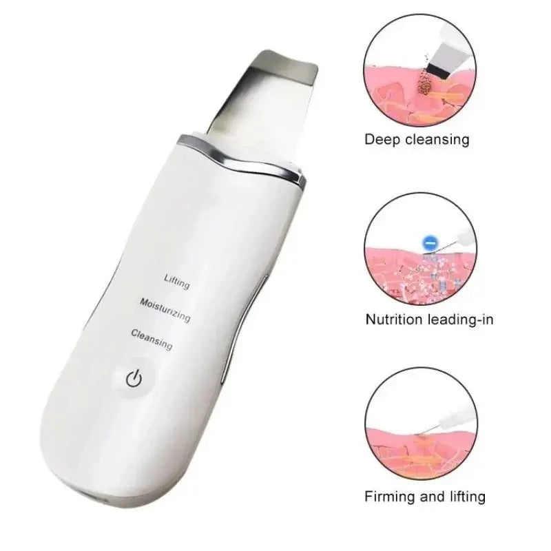 At Home Facial Ultrasonic Skin Spatula for Deep Cleaning and Blackheads - 2