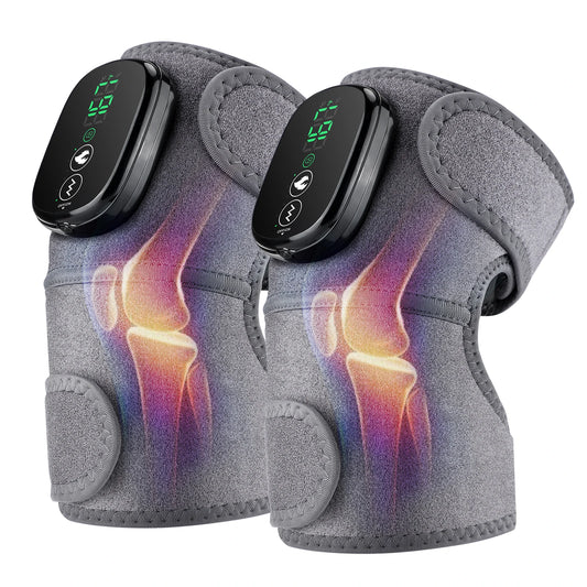 Winter Sports Heated Knee Massager Cordless Heating Pad