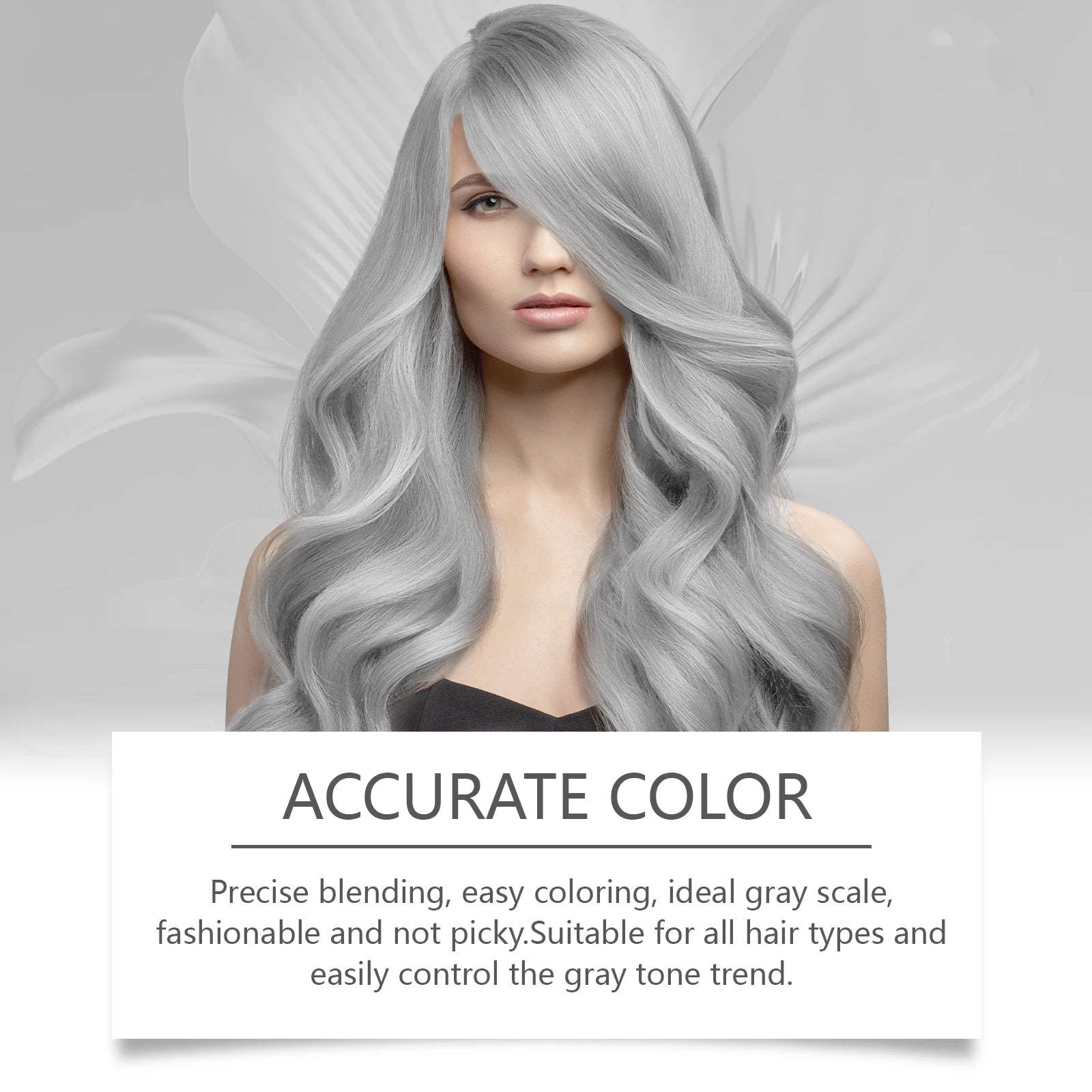 Bathroom Hair Coloring Gray Hair Dye Cream Cover White Hair Permanently - 10