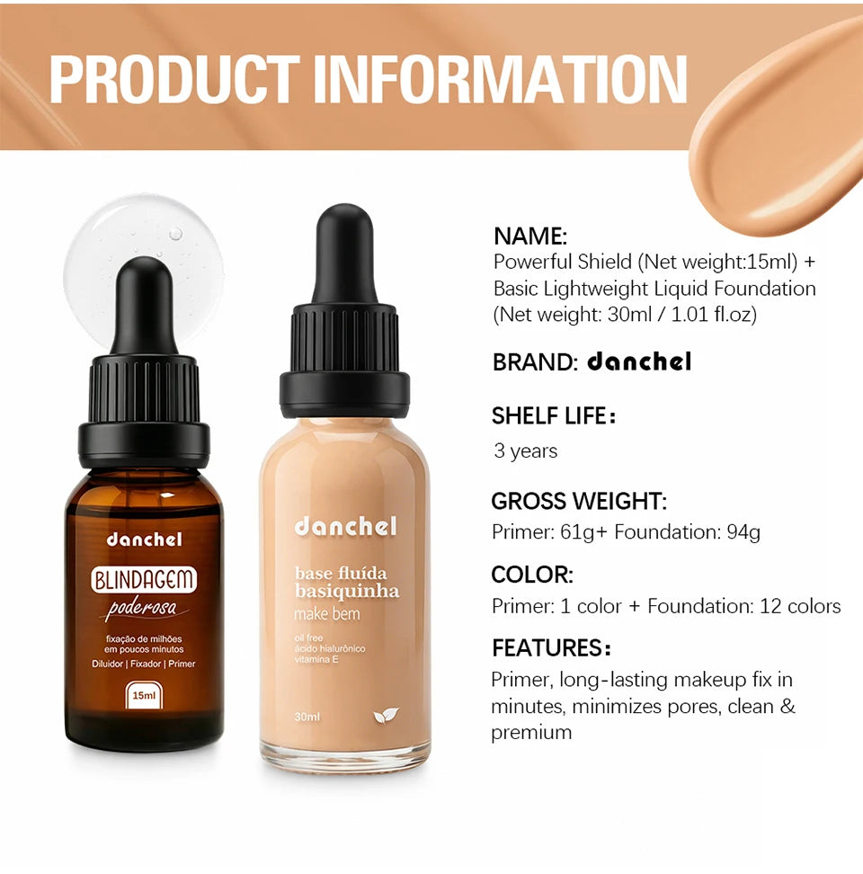 Daily Makeup Routine Face Makeup Set for Long-Lasting Natural Coverage