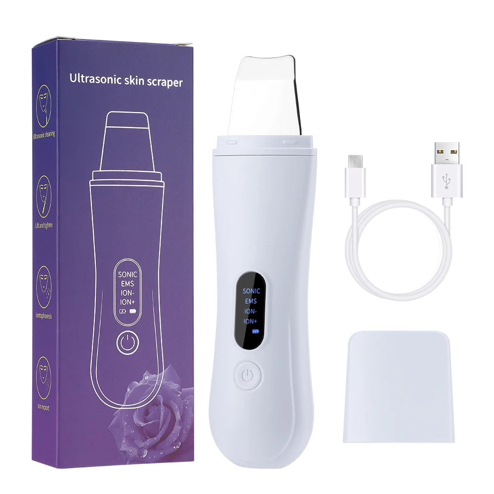 At home face care ultrasonic skin scrubber for deep pore cleaning - 18