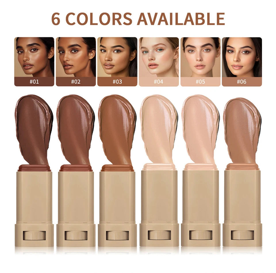 Christmas Gift Foundation Stick Pressed Powder Cosmetic Kit