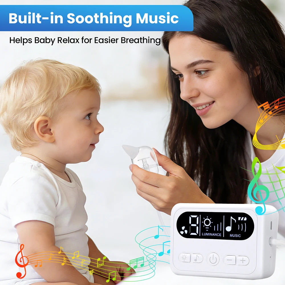 Nursery Nasal Aspirator gentle electric nose cleaner for stuffy babies - 6