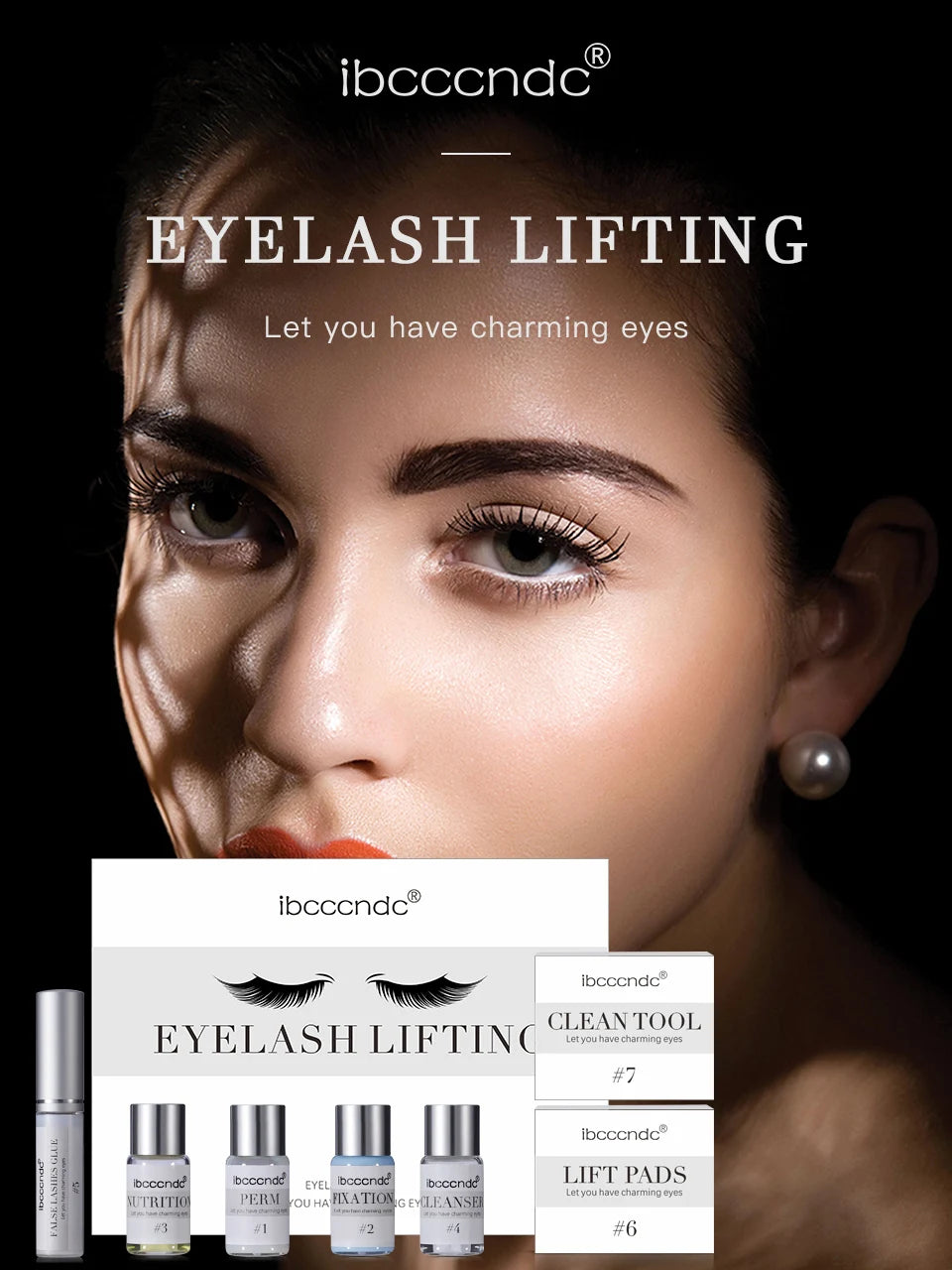 Home Use Eyelash Lifting Kit for Semi Permanent Curl - 7