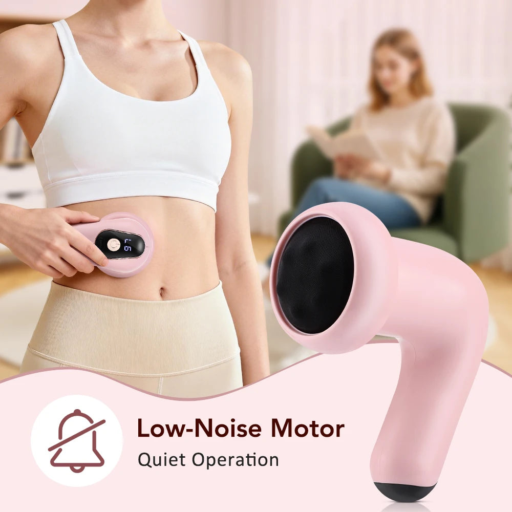 Home Relaxation Body Massager Stick with Versatile Interchangeable Heads - 8