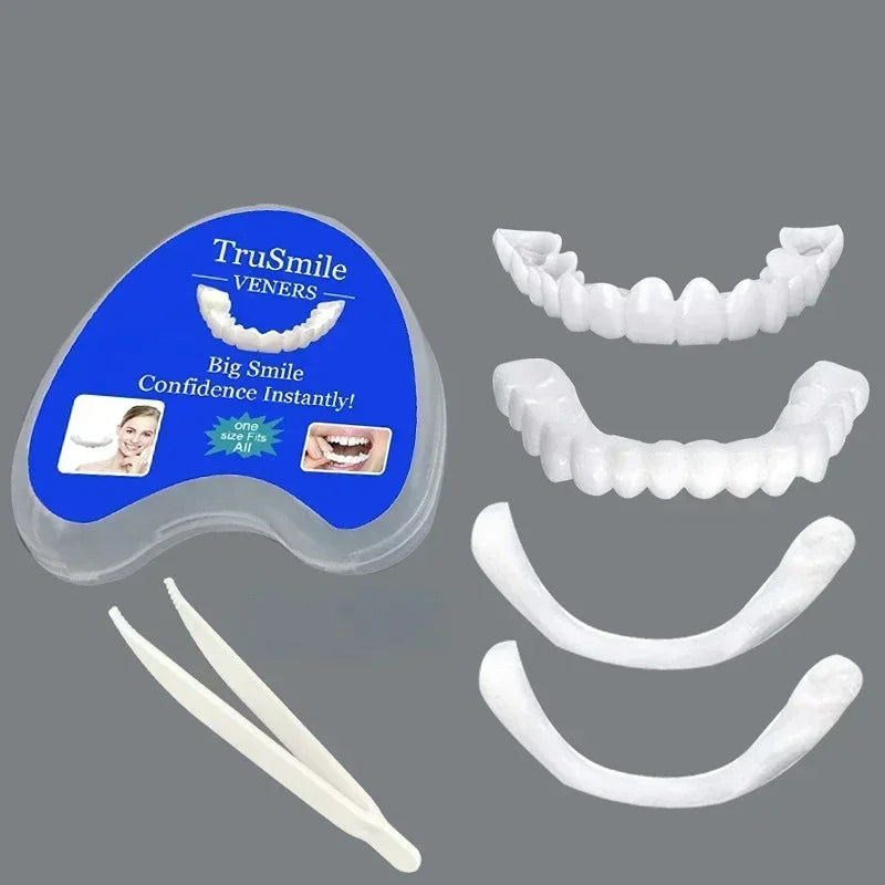 Daily Smile Veneer Snap-on Teeth Kit for Temporary Tooth Replacement - 1